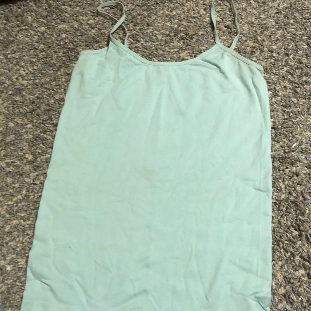 Blue tank top for under any shirts!